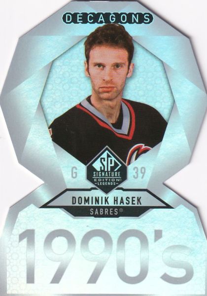 insert karta DOMINIK HAŠEK 20-21 SP Signature Legends Decagons číslo DC-68